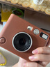 富士（FUJIFILM）立拍立得instax mini EVO立拍立得相機升級款 mini evo一次成像相機復古 mini EVO棕色 官配+白邊10張+32G內存卡+3合1讀卡器 曬單實拍圖