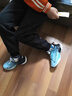 里奇.喬丹 RICKY JORDAN運動鞋男款夏季鞋子旋轉(zhuǎn)紐扣跑步鞋初中學(xué)生超輕減震網(wǎng)面透氣男鞋 淺藍-透氣飛織 40 標(biāo)準鞋碼 曬單實拍圖