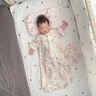 柯斯德尼（kidsneed）嬰兒睡袋兒童春夏前6后4竹棉紗布包腿寶寶一體睡衣防踢被 熊貓M碼 曬單實拍圖