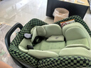 虎貝爾E360pro兒童智能通風(fēng)安全座椅0-12歲寶寶嬰兒【龍隊(duì)同款】 E360Pro-棋盤格綠【物理通風(fēng)版】 曬單實(shí)拍圖
