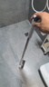 大衛(wèi)可旋轉(zhuǎn)掃水器魔術(shù)掃把浴室刮水可伸縮一體桿刮地板神器F12 曬單實(shí)拍圖