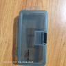 德力西電氣（DELIXI ELECTRIC）零件盒收納盒工具盒螺絲配件物料元件樣品塑料分類分隔配件盒? 無(wú)隔層透明零件收納盒 曬單實(shí)拍圖