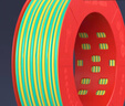德力西（DELIXI）電線電纜線國(guó)標(biāo)電源線銅芯家用電線BV2.5/4/6平方單股銅線電線 【100米】BV2.5藍(lán)色硬線 曬單實(shí)拍圖