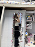 FSHE黑色微喇牛仔褲女春夏加絨大碼胖mm彈力顯瘦梨型身材闊腿馬蹄褲子 黑色【長(zhǎng)褲】 S 曬單實(shí)拍圖