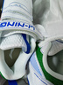 李寧（LI-NING）兒童羽毛球鞋青少年雷霆Junior羽先鋒耐磨防滑易穿魔術(shù)貼運(yùn)動(dòng)鞋 曬單實(shí)拍圖