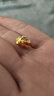 御邪黃金轉(zhuǎn)運(yùn)珠足金999路路通光面金珠串珠吊墜隔珠520禮物 3毫米特供/單顆（預(yù)訂） 曬單實(shí)拍圖