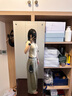 MO&Co.輕薄針織衫2025夏新品細(xì)支絲綿法式半開襟圓領(lǐng)修身短袖MBE2SWT019 砂礫色 S 160 曬單實(shí)拍圖