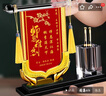 潮流烽火線錦旗定制感謝幼兒園老師醫(yī)生送月嫂感謝民警水晶擺放錦旗DIY定制 錦旗+筆筒（禮盒裝） 曬單實(shí)拍圖