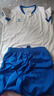 卡爾美（KELME）新款足球服青少年透氣吸汗學(xué)生比賽隊服球衣空板可定制 白色 150CM 曬單實(shí)拍圖
