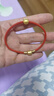 周生生七夕禮物黃金轉(zhuǎn)運珠Charme金桔大吉大利不含繩92658C 曬單實拍圖