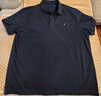 諾帝卡（NAUTICA）男裝26春夏新款棉氨珠地多色短袖POLO衫男KE5101 藏青4NV 2XL 曬單實(shí)拍圖
