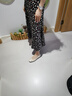 愛步（ECCO）芭蕾舞鞋女 25年夏季新款淺口單鞋蝴蝶結(jié)女鞋 舞悅234313 石灰色23431301378 38 曬單實拍圖