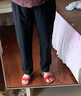 蕉下（beneunder）寬松闊腿褲女士休閑褲子防曬冰絲長褲涼感速干錐形直筒運動25春夏 曬單實拍圖