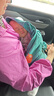 babycare兒童睡衣薄荷系列女童春夏薄款居家男童套裝 貝殼白 90 曬單實(shí)拍圖