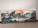 佐羅曼客廳裝飾畫沙發(fā)背景墻掛畫2025最新款山水畫風(fēng)景辦公室掛畫掛墻壁 背靠金山-聚寶盆 240x80(適合3.0-3.5米沙發(fā))晶瓷 曬單實(shí)拍圖