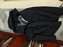 利郎輕時(shí)尚男裝【輕膚三防】羽絨服男超細旦親膚保暖連帽防跑絨羽絨服 黑色 2XL (180) 曬單實(shí)拍圖