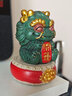 祥業(yè)故宮風(fēng)文創(chuàng  )招財貔貅麒麟小擺件青砂石瑞獸麒麟開(kāi)運茶寵一對伴手禮 麒麟開(kāi)運+大鼓底座（禮盒裝） 曬單實(shí)拍圖