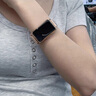HKMW華為機（HUAWEl）適用智能手環(huán)女款鋼帶自律心率藍牙運動表 樹脂粉綠 曬單實拍圖