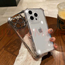 奶小鴨適用蘋果16pro手機(jī)殼 iphone16pro保護(hù)套透明鏡頭全包超薄氣囊防摔防塵抗指紋簡(jiǎn)約男女款 蘋果16pro【鈦灰色】還原裸機(jī) 曬單實(shí)拍圖