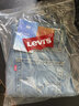 Levi's?SilverTab?25年春夏新款男士美式高街破洞直筒牛仔長(cháng)褲 藍色 34 (32) 曬單實(shí)拍圖