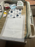 babycare尿布臺多功能可折疊新生兒護理臺撫觸洗澡便攜嬰兒床-溫特綠 曬單實拍圖