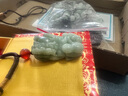 緬甸天然翡翠A貨霸王貔貅吊墜男女款掛件項鏈玉墜帶珠寶玉石證書 曬單實拍圖