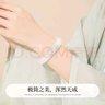 ALLOVE天山翠玉手鐲女士金絲玉鐲子七夕情人節(jié)禮物送女友老婆媽媽生日 曬單實(shí)拍圖