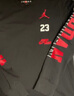 NIKE JORDAN 耐克AJ童裝男童長(cháng)袖T恤春秋兒童休閑長(cháng)T上衣 正黑色 160 /80 【建議身高158-170cm】 曬單實(shí)拍圖