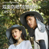 神火（SupFire）戶外紫外線遮陽帽男女士夏季防曬太陽帽子漁夫釣魚帽面罩騎行口罩 曬單實(shí)拍圖
