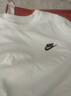 耐克（NIKE）T恤男士 2025夏季新款寬松休閑運(yùn)動(dòng)健身圓領(lǐng)透氣半袖全棉跑步短袖 AR4999-101 L 曬單實(shí)拍圖