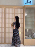 棉致杭州高端桑蠶絲連衣裙女夏季2025新款今年流行國際大牌真絲裙子 藍色 L 曬單實拍圖