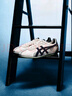 Onitsuka Tiger鬼塚虎男女款中性鞋子復(fù)古舒適運(yùn)動(dòng)休閑鞋男RUNSPARK 米色/藍(lán)色-103 42.5 曬單實(shí)拍圖
