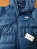 The North Face北面羽絨服男戶外高蓬保暖鵝絨防潑水7W7G 夜泊藍/1NO XL 曬單實拍圖