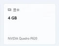 NVIDIA英偉達Quadro專業(yè)渲染建模圖形剪輯人工智能設(shè)計師繪圖工業(yè)顯卡 P620 4G【工包】 曬單實拍圖