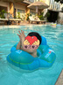 swimbobo兒童游泳圈防側(cè)翻男女童坐圈小孩充氣浮圈兒童游泳裝備BO8001S 曬單實拍圖