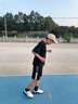 安踏【毒刺】兒童運(yùn)動鞋秋季男大童6-12歲專業(yè)緩震網(wǎng)面透氣青少年跑鞋 安踏白/蒙塵藍(lán)【毒刺】 35 曬單實拍圖