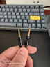 飛傲（FiiO）LL-4.4A 頭戴式耳機(jī)4.4平衡升級線   黑色 曬單實(shí)拍圖