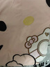 水星系列家紡A類母嬰級全棉少女心四件套純棉床單被套卡通兒童可愛三件套 可愛凱蒂貓-白粉 1.2M床單款三件套適合150*200被 曬單實拍圖