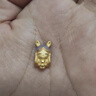 周大生黃金吊墜小王子小公主足金掛墜兔精靈3D硬金七夕情人節(jié)禮物送女友 兔精靈吊墜-不含鏈 1.65g-【單吊墜,不含鏈,介意慎拍】 曬單實拍圖