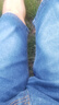 啄木鳥（TUCANO）牛仔短褲男士夏季薄款休閑直筒商務(wù)男裝透氣五分褲子 淺藍(lán) 33 曬單實拍圖