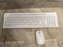 飛利浦（PHILIPS）MK210無(wú)線鍵鼠套裝 鍵盤(pán)鼠標(biāo)無(wú)線套裝2.4G低延遲 人體工學(xué)商務(wù)辦公蘋(píng)果mac臺(tái)式電腦USB筆記本 MK210白色【無(wú)線套裝】 曬單實(shí)拍圖