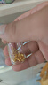 領(lǐng)豐金黃金豆豆AU9999足金實(shí)心真金豆子收藏節(jié)日禮物送女友節(jié)日小金豆 金豆1g 曬單實(shí)拍圖