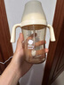 babycare花苞杯仿母乳學(xué)飲杯喝奶嬰兒寶寶兒童水杯吸管防嗆杯奶瓶水壺6月+ 曬單實(shí)拍圖