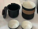 南山先生 旅行茶具套裝一壺四杯陶瓷茶壺便攜式戶外功夫茶具尚言快客杯 曬單實(shí)拍圖