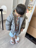 巴拉巴拉嬰兒羽絨服男童冬季女童短款外套造型2024可愛洋氣萌208424107234 曬單實(shí)拍圖
