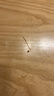 周六福紅18K金耳線女小星星 彩金耳線耳飾七夕情人節(jié)禮物 C0911386 一對 曬單實拍圖