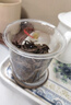 恩壽溯玻璃茶漏玻璃蓋內膽茶壺配件可配壺蓋子杯蓋膽濾茶內漏 PJ-80耳朵杯內膽 曬單實(shí)拍圖