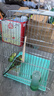 獒少保鳥(niǎo)籠鸚鵡專用鳥(niǎo)籠大號(hào)家用八哥鸚鵡籠子金屬電鍍加粗豪華鳥(niǎo)別墅 電鍍銀基礎(chǔ)套餐 大號(hào)44*32*31cm 曬單實(shí)拍圖