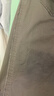 moussy【新復古回潮】 美式復古解構毛邊闊腿褲休閑褲028HAZ30-0461 160灰色 M 曬單實(shí)拍圖