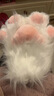 獸頭兒童7到12歲成品kig獸頭獸爪穿戴現(xiàn)貨洛麗塔二次元周邊無飾品 白色貓爪一對(嘰嘰叫) 曬單實拍圖